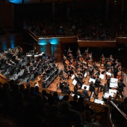 The NZSO National Youth Orchestra with conductor Dane Lam